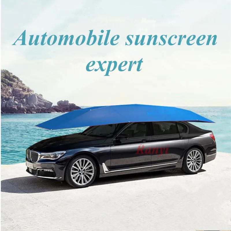 Halbautomatische Outdoor Auto Fahrzeug Zelt Sonnenschirm Dach Abdeckung  Anti-Uv Kit Auto Sonnenschirm Auto Regenschirm - AliExpress