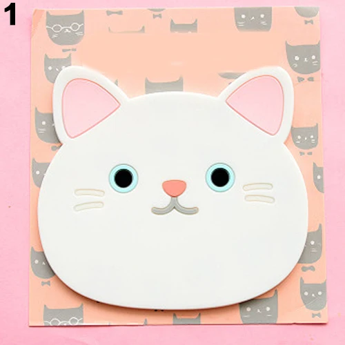 

Kitchen Cute Cartoon Cat Coffee Drink Glass Cup Placemat Holder Pad Coaster