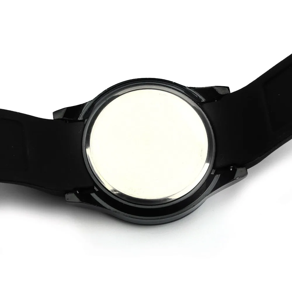Модные водонепроницаемые мужские часы светодиодный сенсорный экран Дата спортивные силиконовые наручные часы черные часы подарки Reloj hombre Прямая поставка