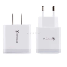 ЕС США Быстрая зарядка 3,0 быстрое USB зарядное устройство адаптер питания для iPhone для samsung Xiaomi huawei сотовый телефон планшет