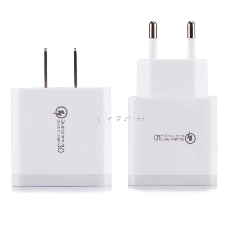 

EU US Quick Charge 3.0 Fast USB Charger Power Adapter For iPhone for Samsung Xiaomi Huawei Cell Phone Tablet