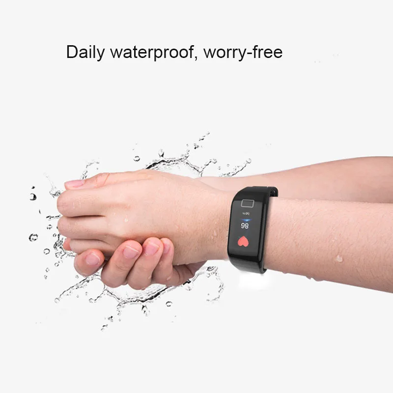 2018 Smart Wristband Heart Rate Monitor Sport Tracker Sleep Tracker Call Remind Smart Watch Band For XiaoMi Fitness Tracker