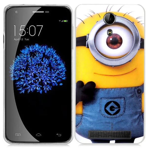 KOC-2151J_1_Minions Pattern TPU Case for Doogee Valencia 2 Y100 Y100 Pro
