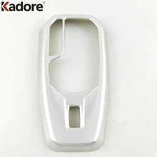 Car Accessories ABS Matte Gear Shift Lift Knob Head Cover Trim For Renault Koleos Second Generation 2016 2017