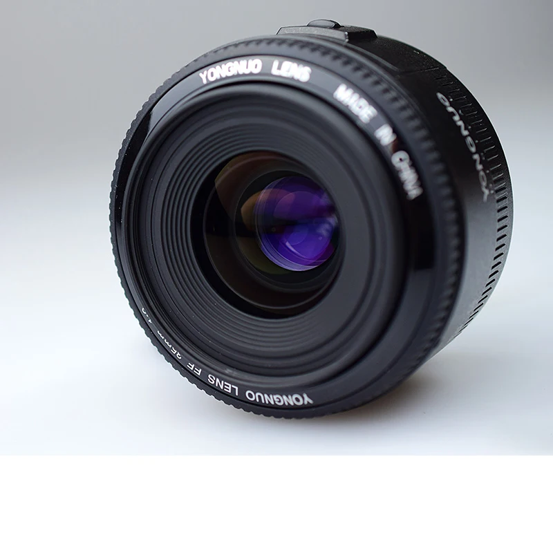 Объектив YONGNUO 35 мм YN35mm F2 объектив 1:2 AF/MF широкоугольный с фиксированным/Прайм