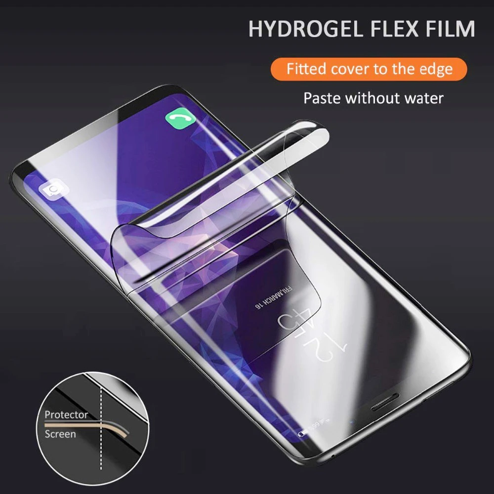 10D мягкая Гидрогелевая пленка для Samsung Galaxy S10 S9 S8 S7 S6 Edge Plus Note 8 9 полное покрытие