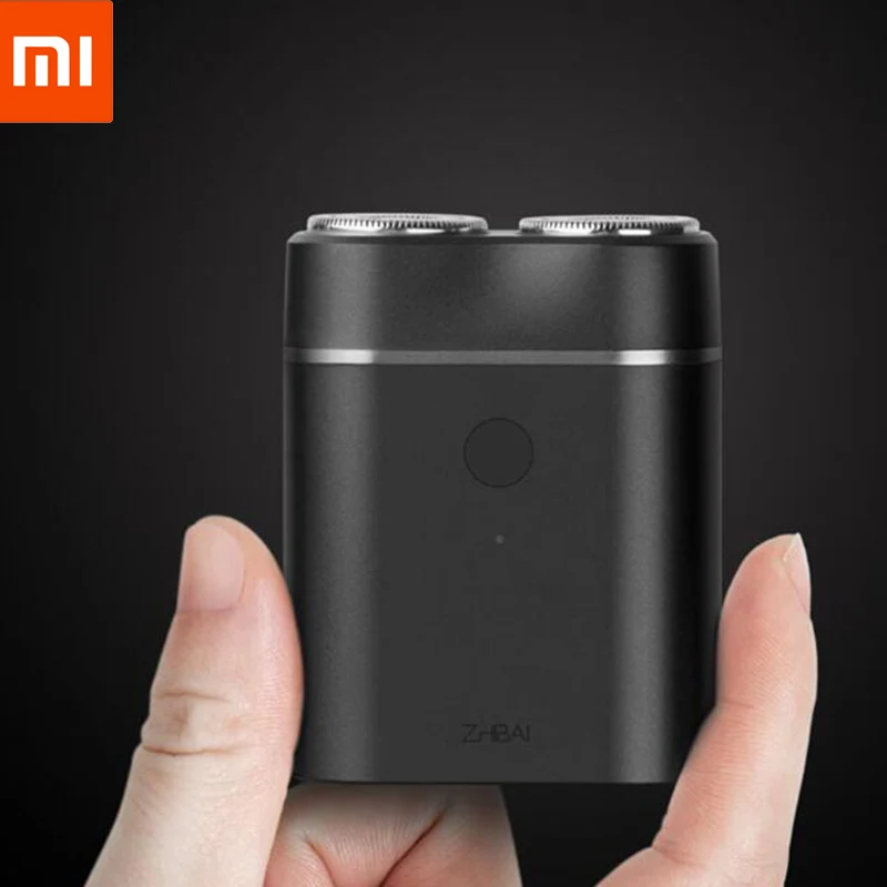 

Xiaomi Mijia Waterproof Men Electric Razor Wet/Dry Shaving Rechargeable IPX7 Waterproof Mini Body Japan Steel German Moto Black2