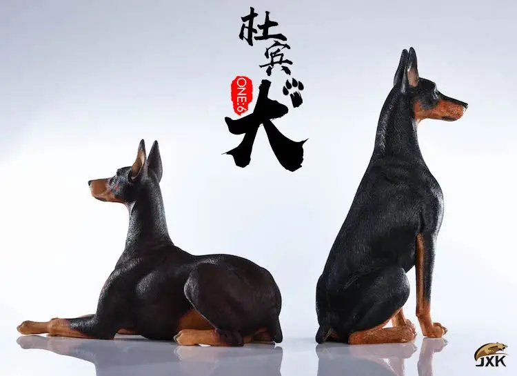 JxK004 1/6 Масштаб фигурки сцена аксессуары Doberman пинчерс собака животное модель игрушки для 12 ''фигурка аксессуар