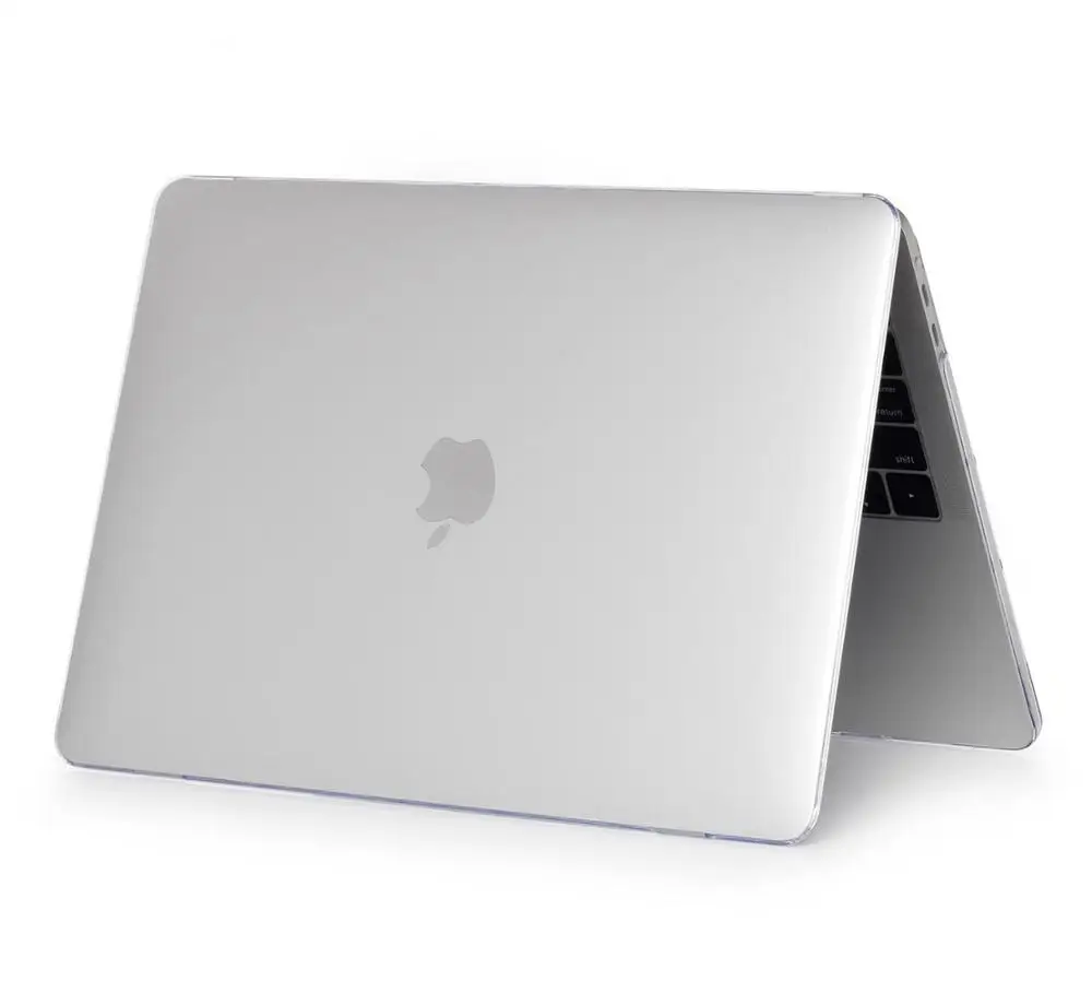 ZAIWJ-популярный чехол для ноутбука Apple macbook Air Pro retina 11 12 13 15 для Mac book new Pro 13,3 15 дюймов с сенсорной панелью - Цвет: Matte Transparent NO