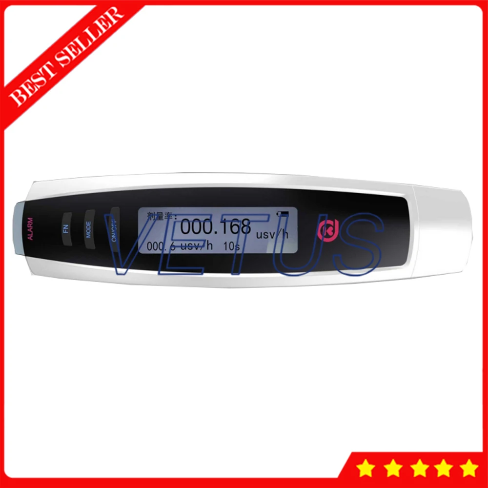 

5 Digit display Personal Radiation Dosimeter RAY-3000A Gamma X-ray Detector Radiation Testing Alarm Device