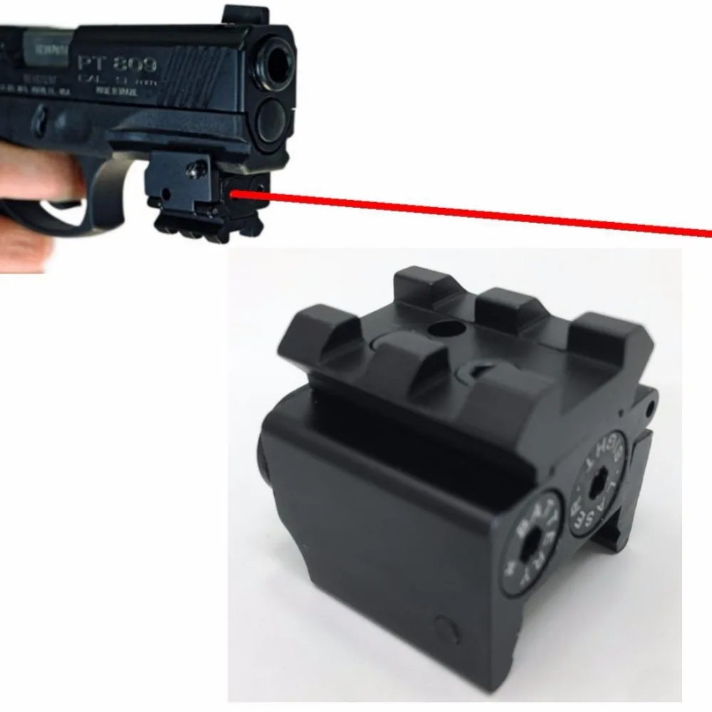 Balight Outdoor Mini Red Dotted Dovetail Small Laser Sight Red Dot