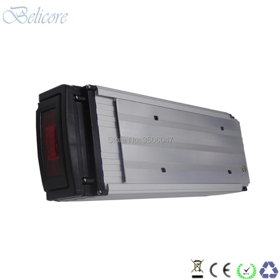 

36v 500w 750w 1000w e-bike battery 36v 20ah 20.8ah 23ah 25ah 28ah rear rack style electric bike battery with fast charger
