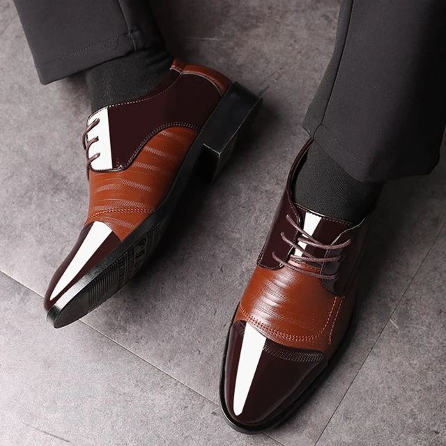 Mens Formal Shoe Designer Leather Business Casual Shoes High Quality Men  Dress Office Luxury Shoess Male Breathable Oxfords - China Walking Style  Shoe and Casual Shoes price