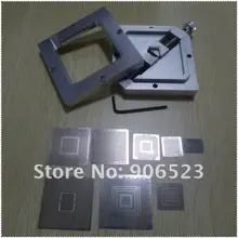 BGA Универсальный ребал держатель станция джиг с 8 шт. xbox PS3 Процессор GPU трафареты для восстановления шариковых выводов реболлинг набор шарики