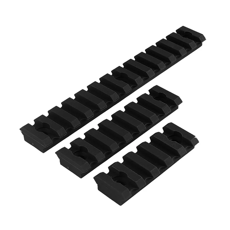 3 Sizes 2 5 Slot  3 7 Slot  5 13 slot Plastic Keymod Scope Mount (3)