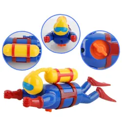 Пловцы подводное плавание игрушка для дайвера Заводной часовой механизм море детская Ванна игрушка детская игрушка