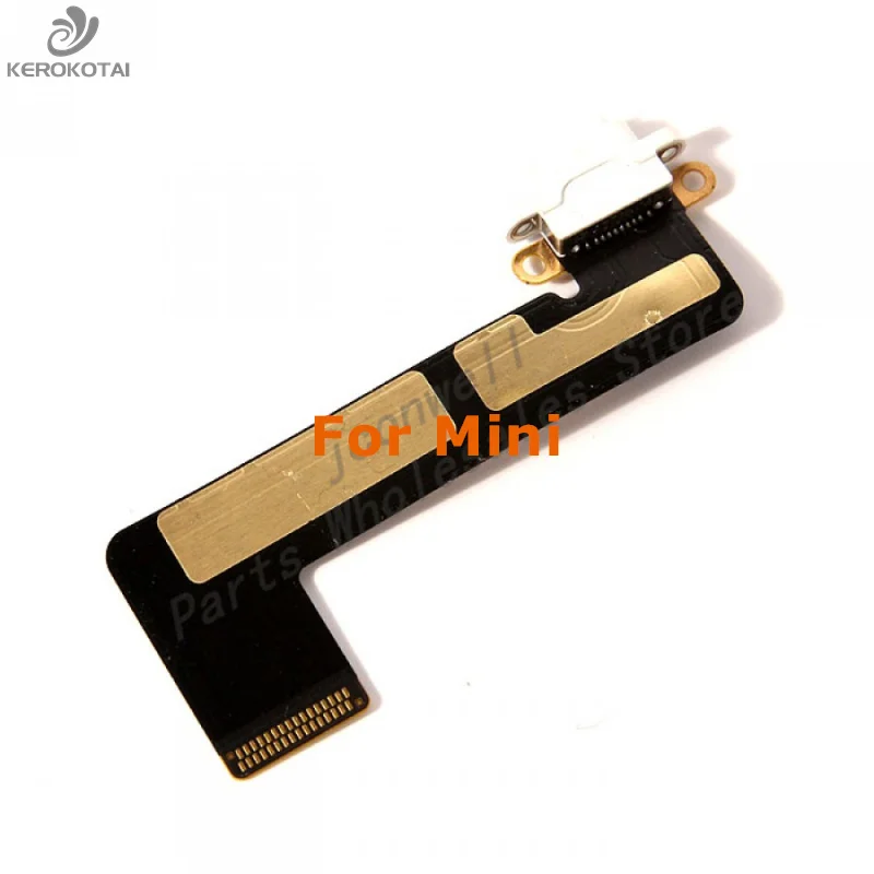 4X Charging Connector Dock Port Flex Cable for iPad Mini 1 A1455 A1454 A1432 Bla