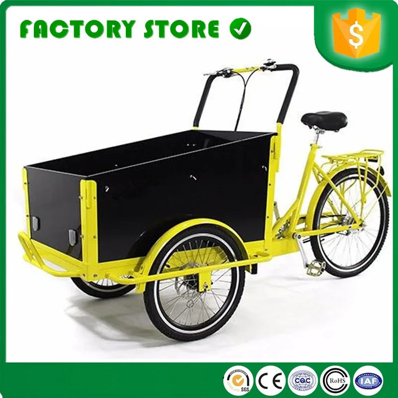 Electric pedal cargo tricycle bike food cart free shipping