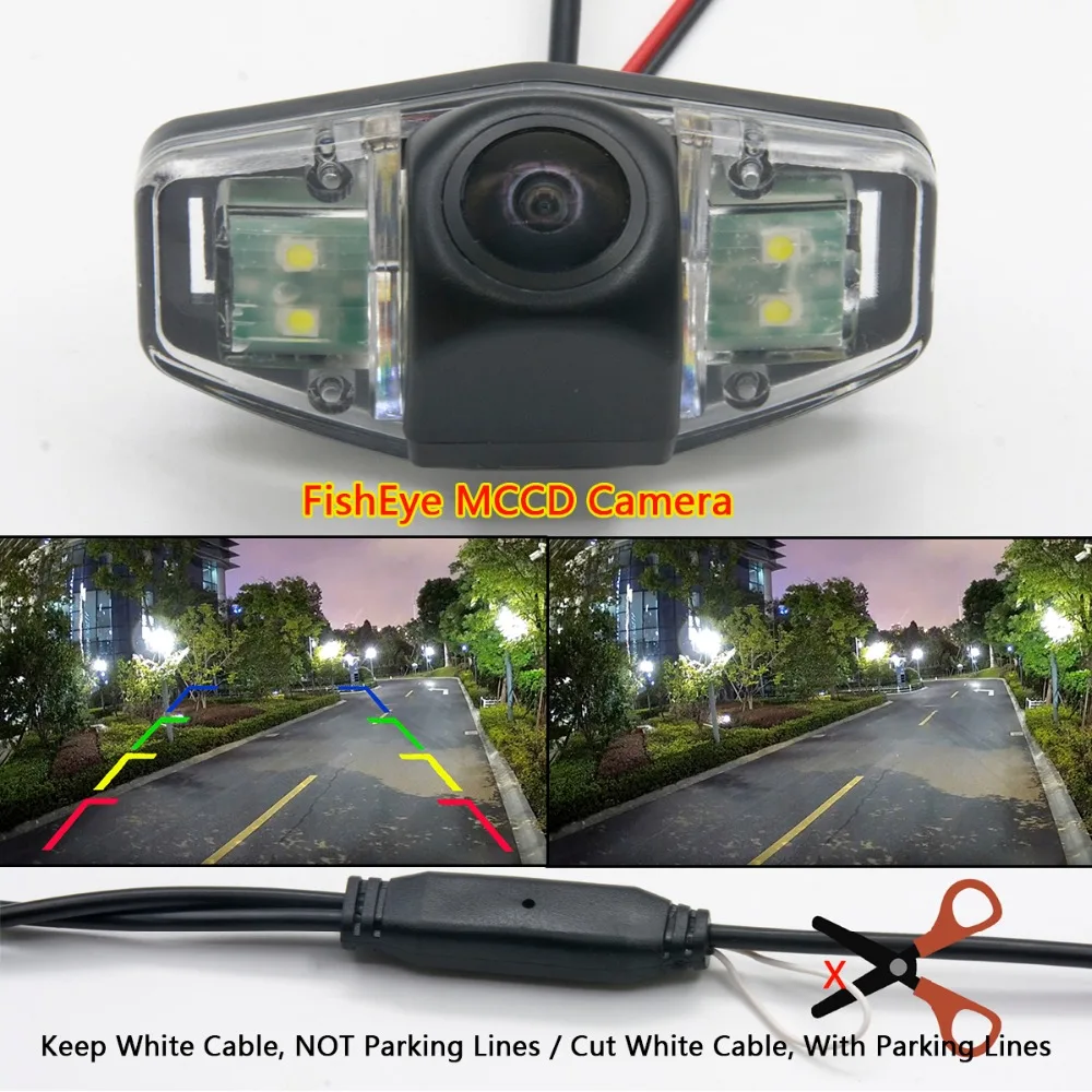 

Fisheye MCCD 1080P Starlight Wireless Parking LCD Monitor Car Rear view Camera For Honda Accord Civic Odyssey City Ciimo Crider