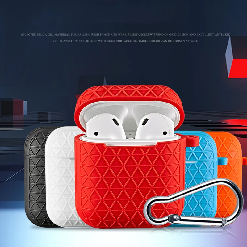 Silicone Cover For Air Pods Cute Cartoon Covers For AirPods Wireless Headphone Silicon Cases For Apple Earpods Protective Skin (11)