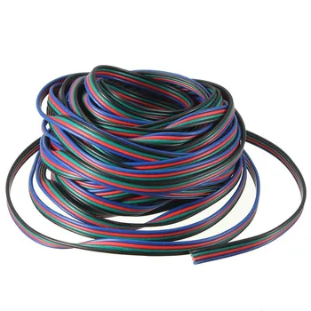 

Export 4 spell 4PIN led extension cable RGB extension cable 18/20 / 22AWG stock