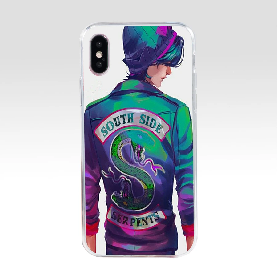 Чехол для телефона 24WE American TV Riverdale мягкий силиконовый чехол из ТПУ iphone 5 5s se X XR XS