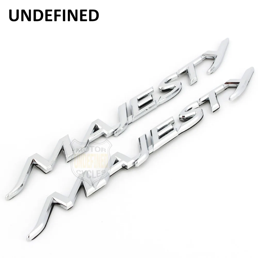 Мотоцикл Chrome 3D Пластик эмблема таблички знак стикер для Yamaha Majesty YP 125 250 400