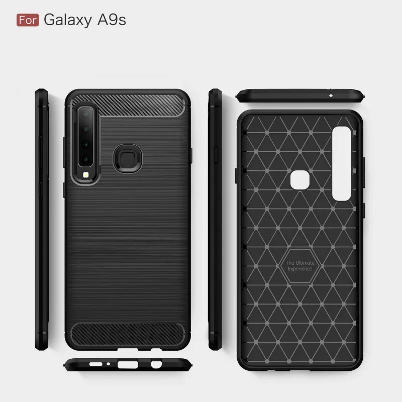 Чехол для Samsung Galaxy A9S Силиконовый прочный армированный мягкий чехол A9 Pro 2019 чехлы