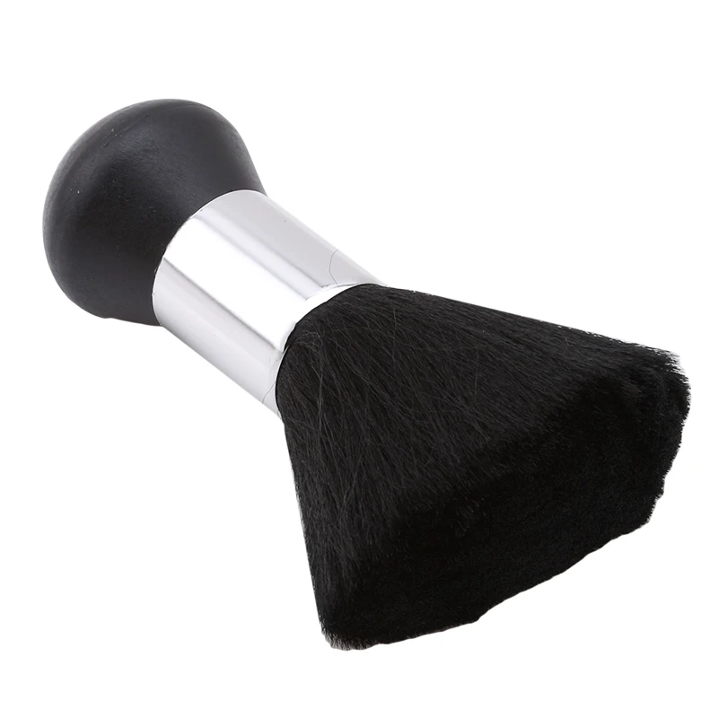 1 шт., профессиональные мягкие черные кисти для удаления пыли на шее, Парикмахерская кисточка из волос для очистки, Парикмахерская резка, инструмент для укладки макияжа