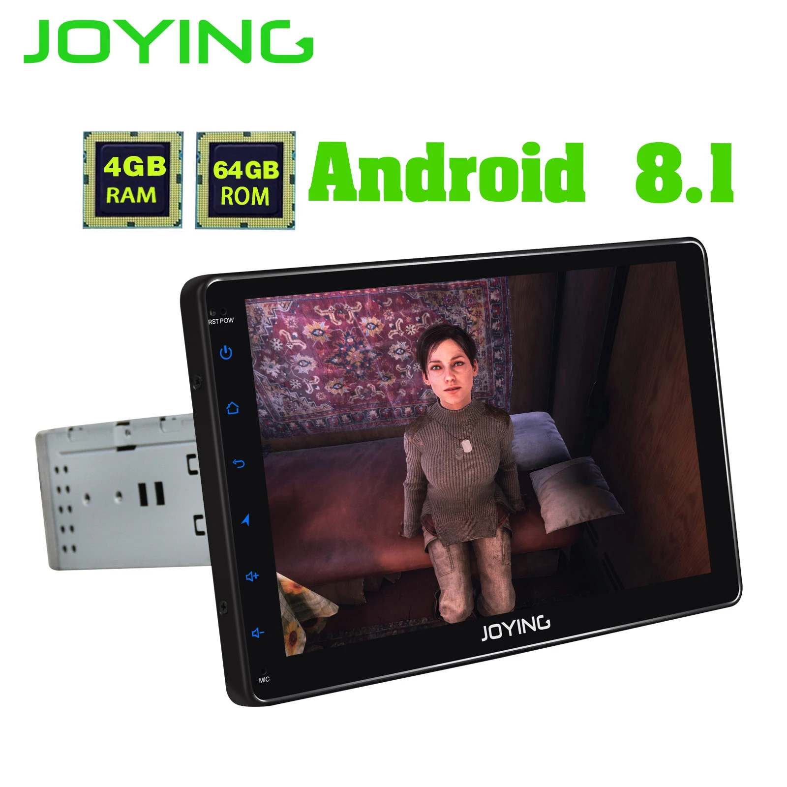 Perfect JOYING autoradio Android 8.1 4GB RAM&64GB ROM Octa Core stereo 9"HD Screen universal head unit radio player support 4G SIM Card 2