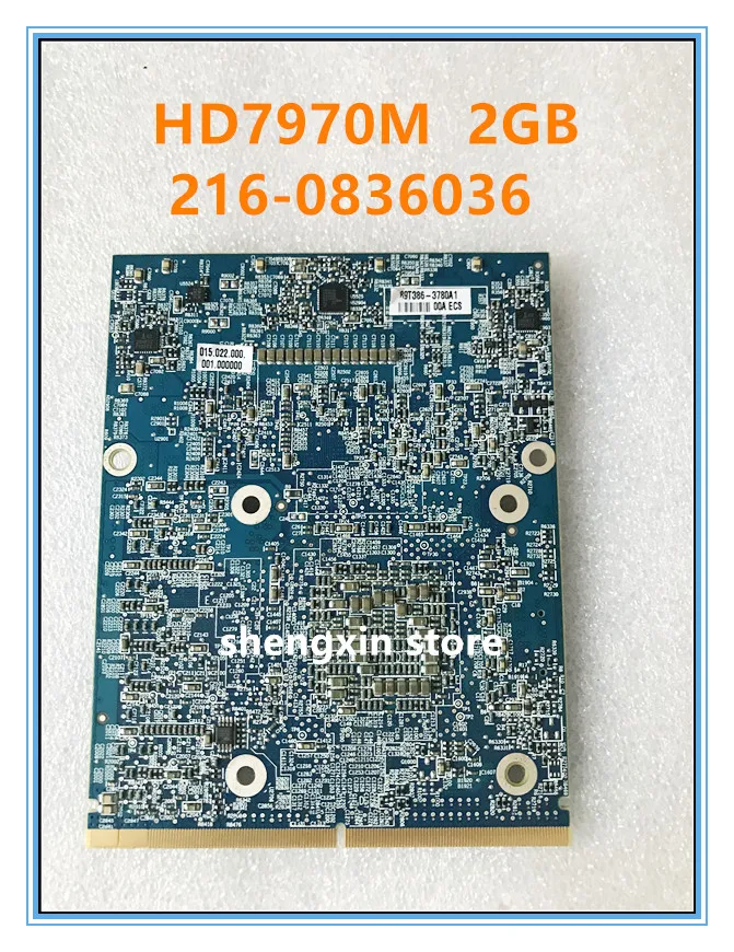 Оригинальная графическая карта HD7970 HD7970M 216 0836036 для ноутбука Dell Alienware M17X M18X R1 R2 R3