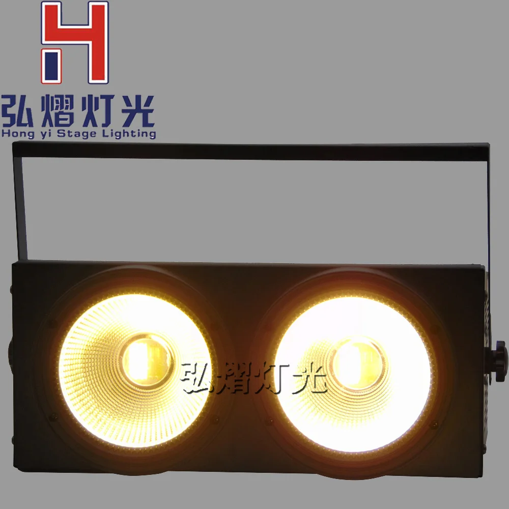 

High brightness LED Par COB 2X100W Aluminium case White And warm white DJ DMX Led Beam Wash Strobe Effect Stage Lighting