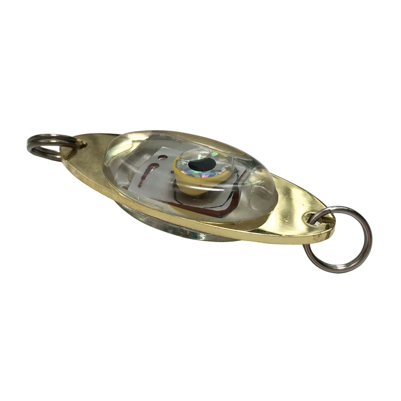 

LED LIGHED VIBRATION SINKING LURE-SALTWATER JIGGING LED Flashing Light Squid Bait Lure for fish finder