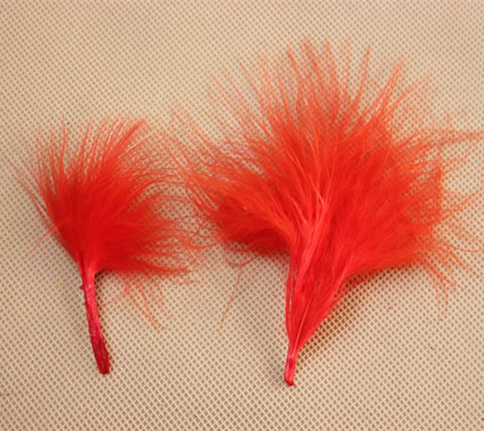 100 шт 7-10 см многоцветные настоящие натуральные турецкие перьевые волосы