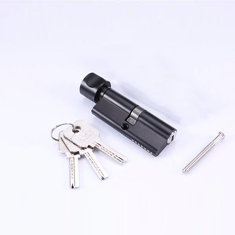 

Door Lock Set Aluminium Alloy Home Security Simple Handle Keyed Entry Entrance Locks _WK