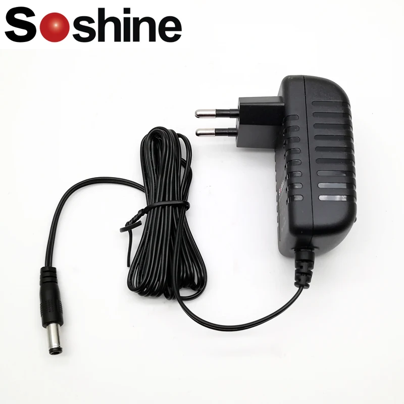 

Soshine LED Battery Pack Charger Li-ion NiMH NiCd Battery Packs (2.4V - 12V) Charger Max 1A output EU US Plug