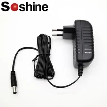 Soshine LED Battery Pack Charger Li-ion NiMH NiCd Battery Packs (2.4V - 12V) Charger Max 1A output EU US Plug