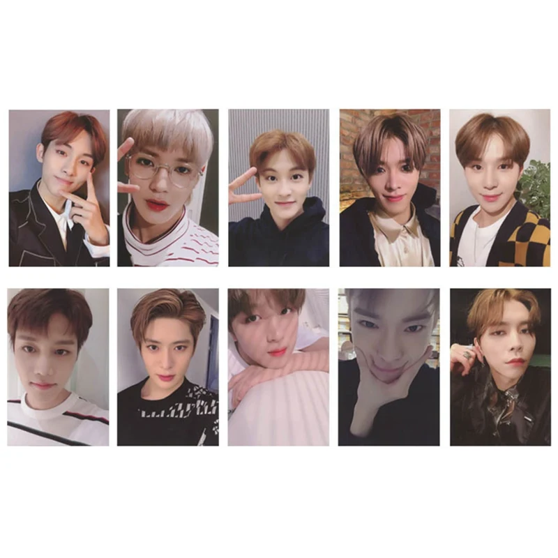 

10Pcs/Set K-POP NCT127 Regulate Self Made DIY Photocard Paper Cards Poster