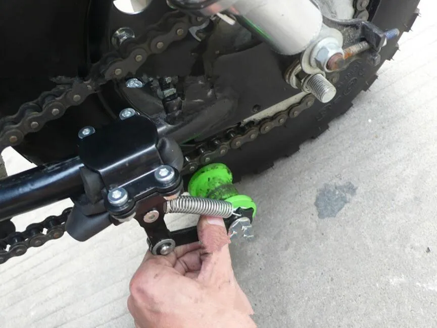 Запчасти для мотоциклов натяжитель цепи Kawasaki KX65 KX80 85 KX125 KX250 KX250F KX450F KLX450R