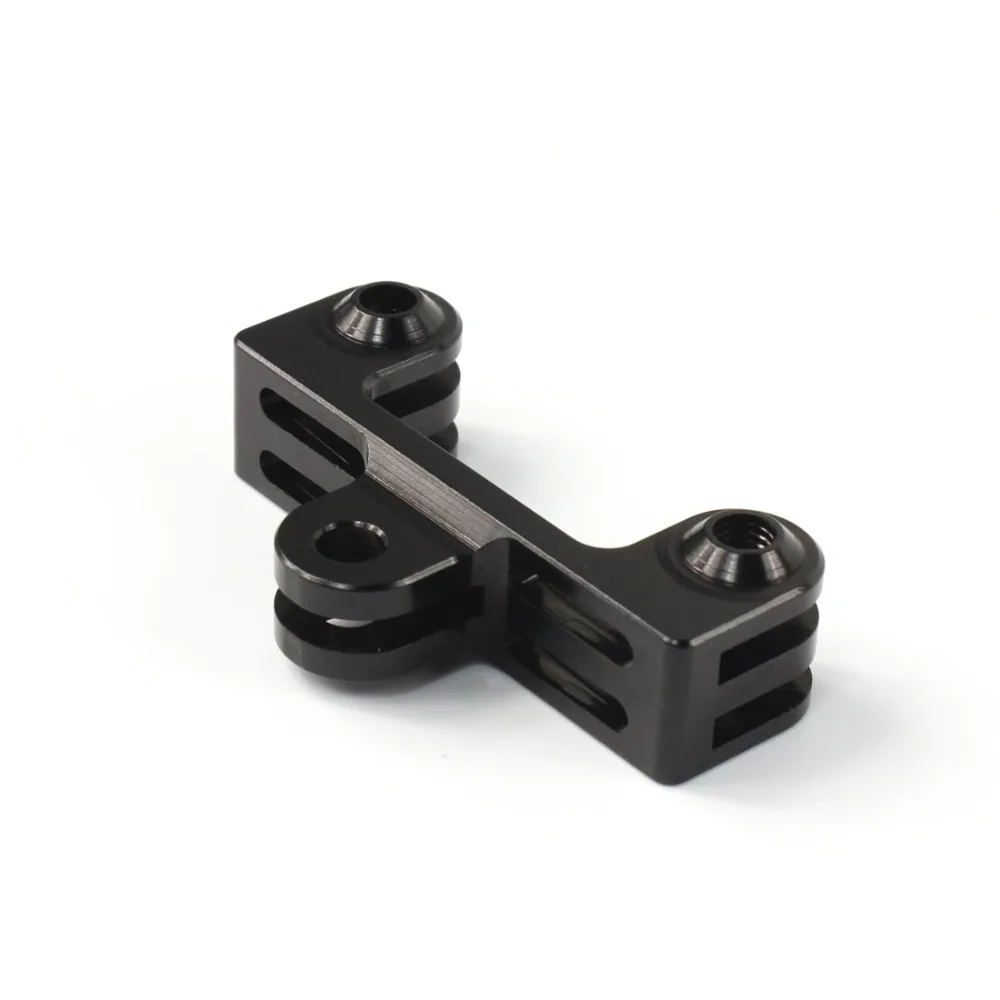 

Double Dual Bracket Tripod Holder Handle Mount Adapter for GOPRO Hero 5 6 7 Session/Xiaomi Yi/SJ/GitUp Action Camera