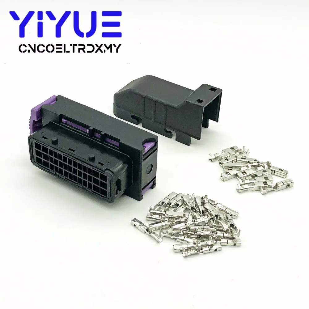 39 Pin ECU Sealed Automotive FCI Auto Connector PCB control system female 39p ecu connectors with terminals (6)