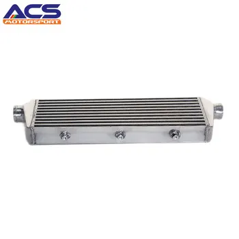 

Universal Aluminium 100% Polished Intercooler Bar And Plate Design Core Size 550mmx180mmx65mm 2.25 Inches Inlet/Outlet
