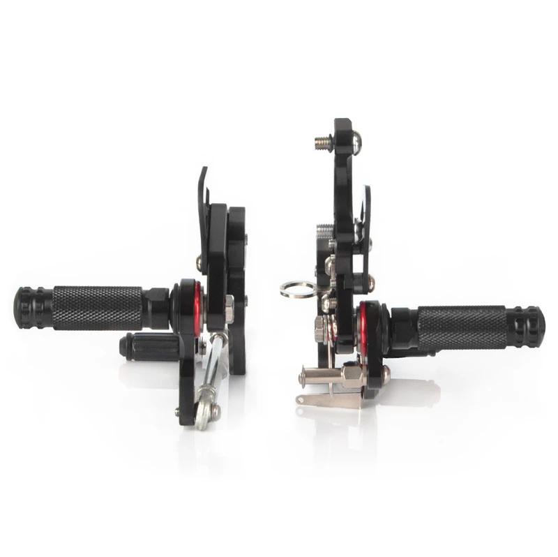 Мотоцикл с ЧПУ алюминиевый регулируемый задний Набор Rearsets Подножка для YAMAHA R1 reposapies trasero