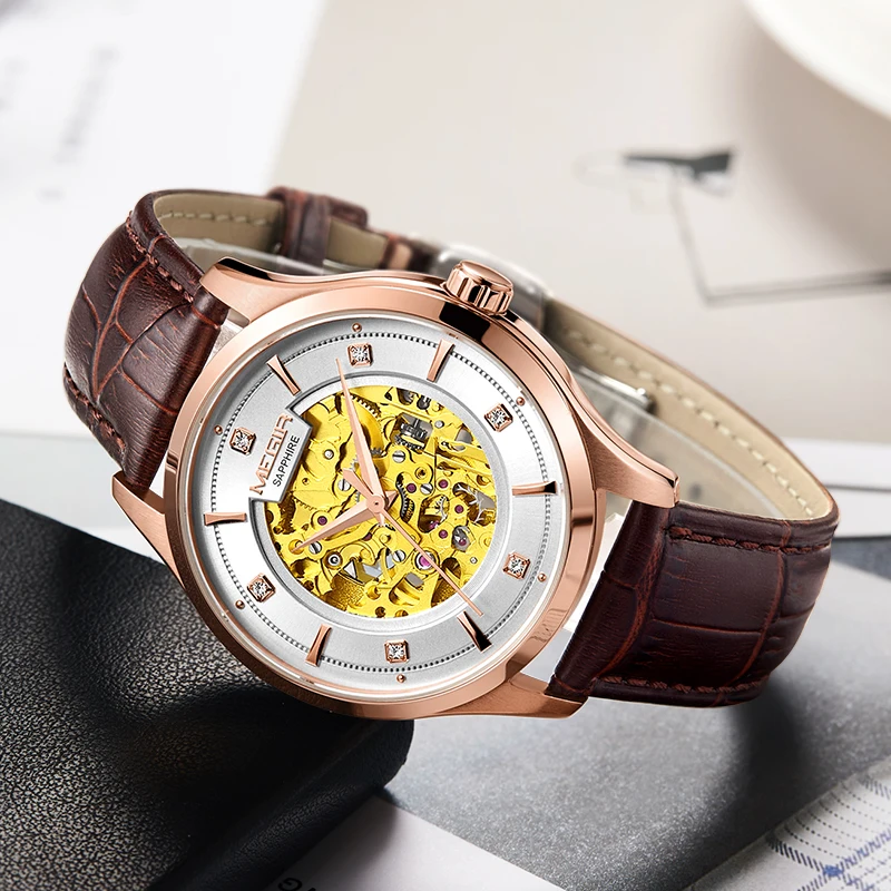 megir mechanical watch