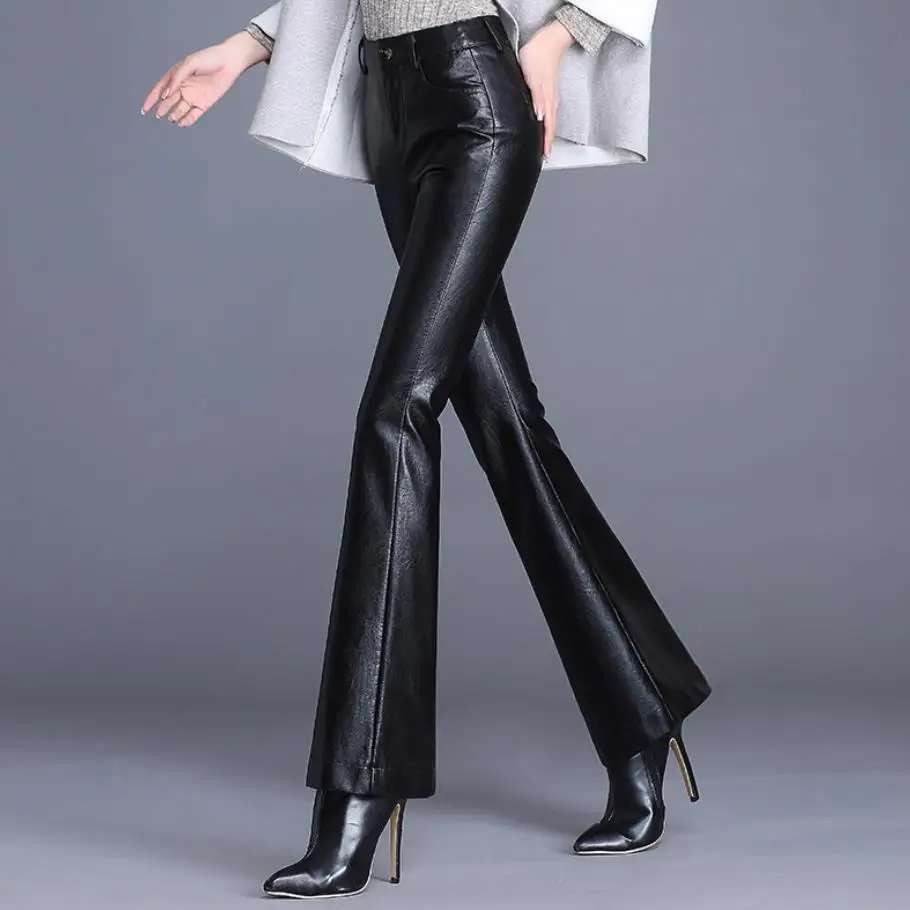 Bootleg leather pants Clearance