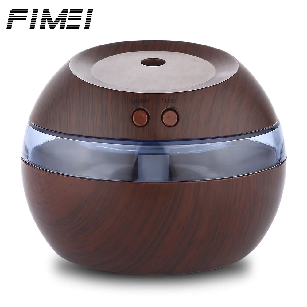 

Fimei 290ml USB Essential Oil Diffuser Air Humidifier Ultrasonic Aroma Diffuser Mist Maker With Blue LED Light For Office Home
