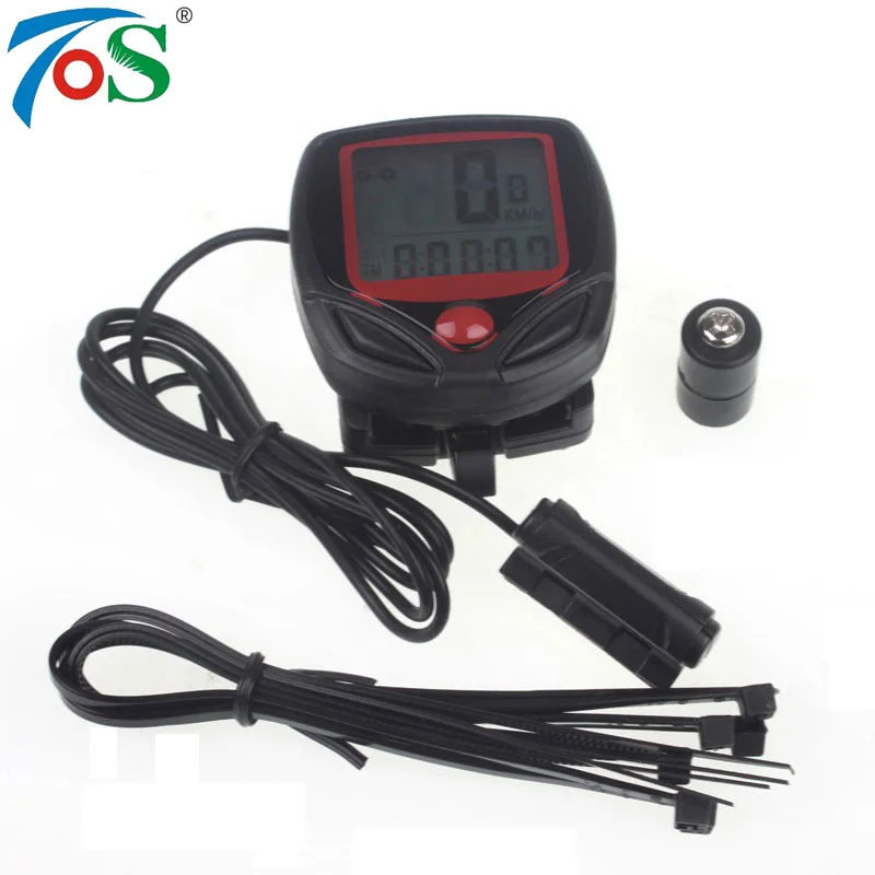 

TOS Bicycle Computer Leisure 14-Functions Waterproof Cycling Computer Odometer Speedometer With LCD Display Bike Computers