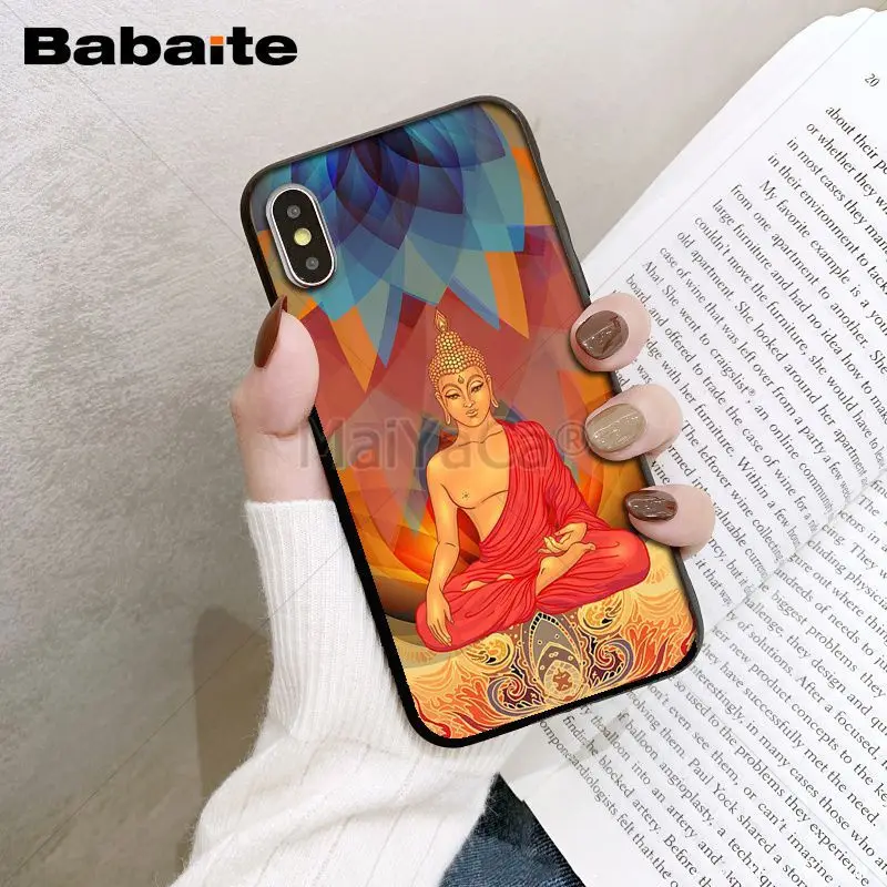 Babaite Gautama Будда Новинка чехол для телефона Fundas чехол для Apple iPhone8 7 6 6S Plus X XS MAX 5 5S SE XR крышка 11 11pro 11promax