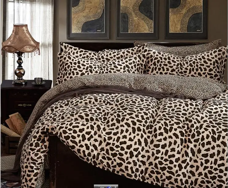 Online kaufen groÃhandel leopard bettwäsche aus china leopard ...