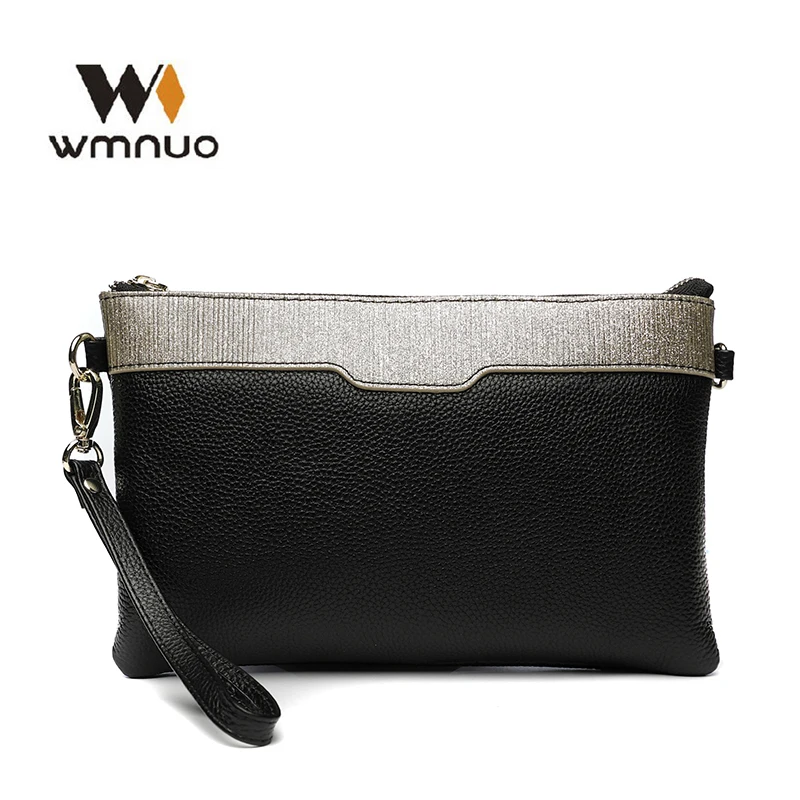 

Wmnuo Women Handbag Women Messenger Crossbody Shoulder Bag Cow Leather Ladies Evening Bag 2018 Fashion Women Clutch Wallet Purse